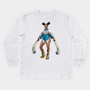 Lily - Street Fighter 6 Kids Long Sleeve T-Shirt